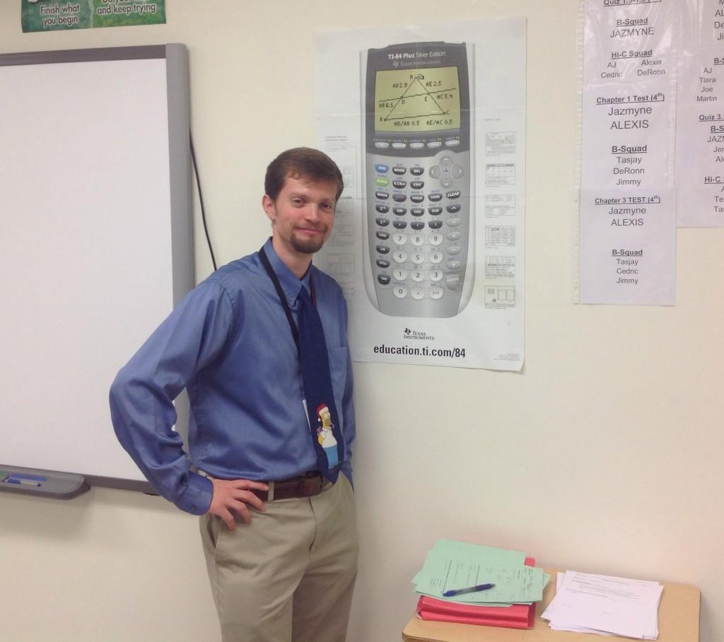 Math teacher, Mr. Sala. 