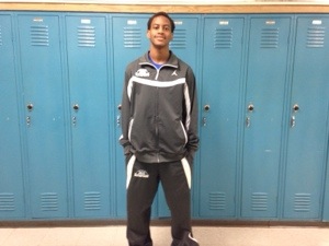 William Berry, senior varsity boys basketball player at RCHS.