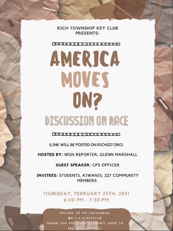 Key Club Presents:  America Moves On?  A Discussion on Race