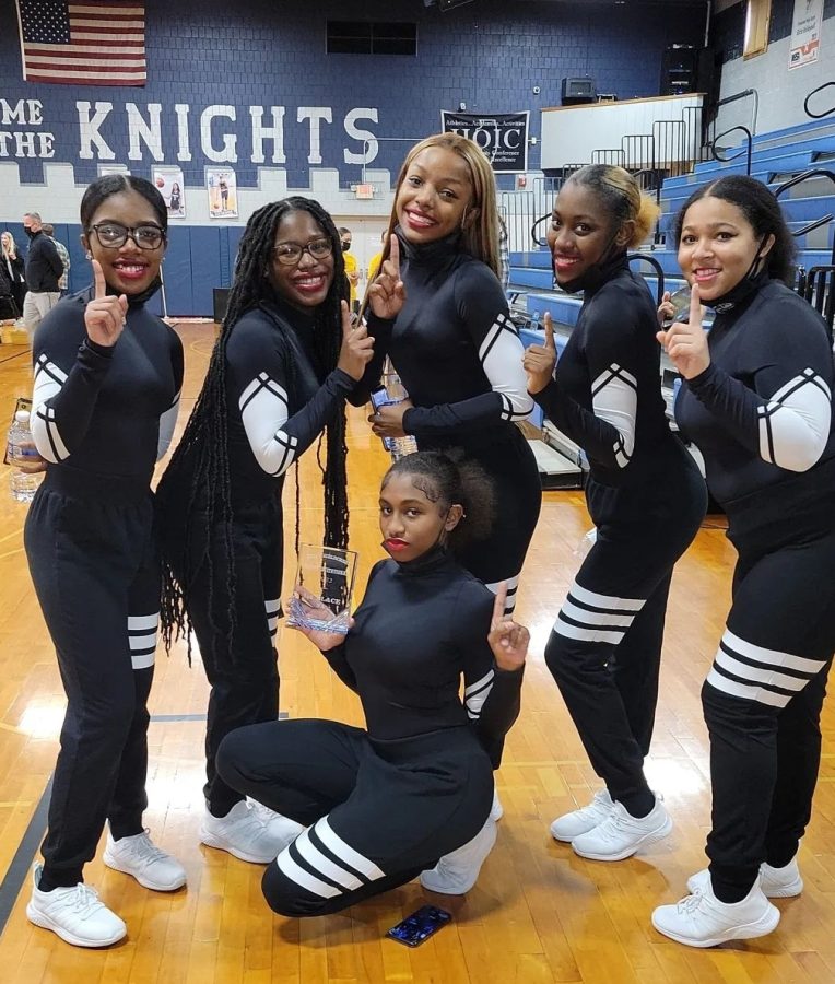 Poms Team Packs a Punch at Sectionals