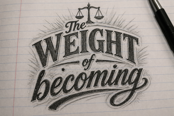 The Weight of becoming